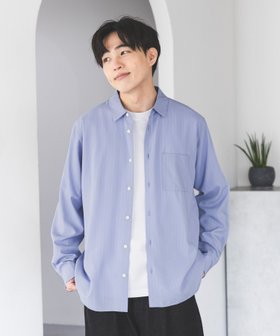 【グローバルワーク/GLOBAL WORK / MEN】のサラサマレギュラーシャツ長袖/636452 大人の最旬トレンドファッション＆コーディネート founy(ファウニー) ファッション Fashion メンズファッション Fashion for Men おすすめ Recommended / Our Picks カフス Cuff Design ボトム Bottoms, Lower Wear 羽織 Haori, Light Jacket 長袖 Long Sleeve, Full Sleeve |ID:prp329100004979706