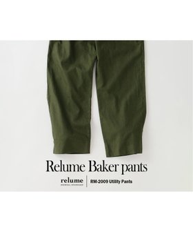 【ジャーナルスタンダード レリューム/JOURNAL STANDARD relume / MEN】のRelume コットン / リネン イージー ベイカーパンツ 大人の最旬トレンドファッション＆コーディネート founy(ファウニー) ファッション Fashion メンズファッション Fashion for Men ボトムス Bottoms 春 Spring サンダル Sandals, Summer Shoes シューズ Shoes, Footwear ストレート Straight, Straight Cut センター Center, Center Line ドローコード Drawcord, Drawstring Cord 人気 Popular, Best Seller バランス Balance, Style Balance バルーン Balloon, Balloon Silhouette リネン Linen, Linen Fabric リラックス Relax, Relaxed Fit S/S・春夏 SS, Spring/Summer, Warm Season 夏 Summer |ID:prp329100004979709