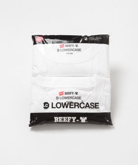 【ユーアールビーエス/URBS / URBAN RESEARCH / MEN】のHANES×LOWERCASE LOWERCASE 2P BEEFY-T SS 大人の最旬トレンドファッション＆コーディネート founy(ファウニー) ファッション Fashion メンズファッション Fashion for Men 2026年 2026 2026春夏・S/S Spring/Summer 2026 SS26 スウェット / スエット Sweatshirt, Sweatwear リラックス Relax, Relaxed Fit 別注 Limited Edition, Custom Order 夏 Summer S/S・春夏 SS, Spring/Summer, Warm Season |ID:prp329100004979710