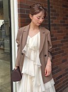 【スナイデル/SNIDEL】の【Washable】ジャケット 大人の最旬トレンドファッション＆コーディネート founy(ファウニー) ファッション Fashion レディースファッション Fashion for Women アウター Coat / Outerwear Collection レディースジャケット・軽アウター Jackets おすすめ Recommended / Our Picks インナー Innerwear ウェーブ Wavy Pattern キャミソール Camisole, Spaghetti Strap Top シンプル Simple, Minimal ジャケット Jacket, Outerwear スタイリッシュ Stylish, Fashionable ストレート Straight, Straight Cut スマート Smart, Elegant セットアップ Set-Up, Coordinated Outfit 旅行 Travel thumbnail BRW[058]|ID: prp329100004979735 ipo3291000000037314886