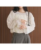 【ビューティ&ユース ユナイテッドアローズ/BEAUTY&YOUTH / UNITED ARROWS】のポリエステル ドット シアー ブラウス ウォッシャブル OFF WHITE|ID: prp329100004979737 ipo3291000000037314899