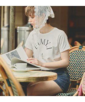 【エイミーイストワール/eimy istoire】の10th Chapter T shirt 1 大人の最旬トレンドファッション＆コーディネート founy(ファウニー) ファッション Fashion レディースファッション Fashion for Women トップス・カットソー Cut & Sew Tops シャツ・ブラウス・オフィスカジュアル Elegant Blouses & Button-Ups ロングTシャツ・Tシャツ Longline T-Shirts & Tees インナー Innerwear カーディガン Cardigan, Knitwear コンパクト Compact, Small Size シルク Silk, 100% Silk シンプル Simple, Minimal ジャケット Jacket, Outerwear スラックス Slacks, Dress Pants デニム Denim, Jeans Material バランス Balance, Style Balance フロント Front, Front Design ボトム Bottoms, Lower Wear ロング Long, Long-Length 再入荷 Restock / Back in Stock おすすめ Recommended / Our Picks エレガント 上品 Elegant |ID:prp329100004979743