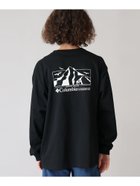 【コロンビア/Columbia】のColumbia/ ロマビスタグラフィックロングスリーブTシャツ /コロンビア 大人の最旬トレンドファッション＆コーディネート founy(ファウニー) ファッション Fashion レディースファッション Fashion for Women トップス・カットソー Cut & Sew Tops シャツ・ブラウス・オフィスカジュアル Elegant Blouses & Button-Ups ロングTシャツ・Tシャツ Longline T-Shirts & Tees アウトドア Outdoor Clothing グラフィック Graphic, Graphic Design トレンド Trend, Trending Now フィット Fit, Slim Fit リラックス Relax, Relaxed Fit ロング Long, Long-Length thumbnail ブラック[002001]|ID: prp329100004979746 ipo3291000000037314947