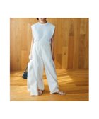 【デミルクス ビームス/Demi-Luxe BEAMS】の【別注】スタイリスト佐藤佳菜子 * SLOANE / リブ クルーネック フレンチスリーブ トップス 大人の最旬トレンドファッション＆コーディネート founy(ファウニー) ファッション Fashion レディースファッション Fashion for Women トップス・カットソー Cut & Sew Tops コラボ Collaboration, Collab スリーブ Sleeve, Long Sleeve / Short Sleeve トリプル Triple, Three Layers 人気 Popular, Best Seller フォルム Silhouette, Form フレンチ French, French Style ベーシック Basic, Essential 別注 Limited Edition, Custom Order ワイド Wide, Wide Fit エレガント 上品 Elegant thumbnail WHITE|ID: prp329100004979758 ipo3291000000037315009