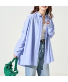 【フリークスストア/FREAK'S STORE】のビッグシルエットブロードロングスリーブ襟付きシャツ【限定展開】 大人の最旬トレンドファッション＆コーディネート founy(ファウニー) ファッション Fashion レディースファッション Fashion for Women トップス・カットソー Cut & Sew Tops シャツ・ブラウス・オフィスカジュアル Elegant Blouses & Button-Ups 2026年 2026 2026春夏・S/S Spring/Summer 2026 SS26 おすすめ Recommended / Our Picks スラックス Slacks, Dress Pants タイトスカート Pencil Skirt, Tight Skirt ダウン Down, Puffer デニム Denim, Jeans Material バランス Balance, Style Balance ブロード Broadcloth, Fine Cotton レギュラー Regular, Standard Fit ロング Long, Long-Length エレガント 上品 Elegant 夏 Summer 定番 Standard, Basic Item 春 Spring S/S・春夏 SS, Spring/Summer, Warm Season thumbnail ブルー|ID: prp329100004979761 ipo3291000000037315026