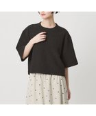 【ビューティ&ユース ユナイテッドアローズ/BEAUTY&YOUTH / UNITED ARROWS】のジャガード クルーネック 6分袖 プルオーバー BLACK|ID: prp329100004979764 ipo3291000000037315053