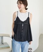 【フリークスストア/FREAK'S STORE】のインドレーヨンシャンタンレースキャミビスチェ【限定展開】 ブラック|ID: prp329100004979774 ipo3291000000037374188