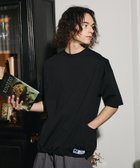 【フリークスストア/FREAK'S STORE】のRUSSEL ATHLETIC×FREAK S STORE 別注 ビッグシルエット ヘムコード サイドポケット Tシャツ 【限定展開】 大人の最旬トレンドファッション＆コーディネート founy(ファウニー) ファッション Fashion レディースファッション Fashion for Women トップス・カットソー Cut & Sew Tops シャツ・ブラウス・オフィスカジュアル Elegant Blouses & Button-Ups ロングTシャツ・Tシャツ Longline T-Shirts & Tees 2026年 2026 2026春夏・S/S Spring/Summer 2026 SS26 ビッグ Big, Oversized ポケット Pocket, Pocket Detail 別注 Limited Edition, Custom Order 夏 Summer S/S・春夏 SS, Spring/Summer, Warm Season thumbnail ブラック|ID: prp329100004979778 ipo3291000000037315131