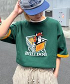 【チャオパニックティピー/CIAOPANIC TYPY】の【UNISEX】アニマル柄サマーニット袖切替し配色TEE 大人の最旬トレンドファッション＆コーディネート founy(ファウニー) ファッション Fashion レディースファッション Fashion for Women トップス・カットソー Cut & Sew Tops ニット Knit Tops & Sweaters アニマル Animal Print 切替 Switching, Contrast Panel サマー Summer, Summer Style サングラス Sunglasses, Shades ショート Short, Short Length シンプル Simple, Minimal スラックス Slacks, Dress Pants デニム Denim, Jeans Material ボトム Bottoms, Lower Wear モチーフ Motif, Design Theme ユニセックス Unisex, Genderless ロング Long, Long-Length ワイド Wide, Wide Fit おすすめ Recommended / Our Picks 犬 Dog thumbnail グリーン|ID: prp329100004979779 ipo3291000000037315147