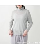 【レリアンプラスハウス/Leilian PLUS HOUSE】の【店頭人気】【ウォッシャブル】タートルネックプルオーバー 大人の最旬トレンドファッション＆コーディネート founy(ファウニー) ファッション Fashion レディースファッション Fashion for Women トップス・カットソー Cut & Sew Tops カジュアルプルオーバー・ニットトップス Pullovers & Knit Tops / Casual Pullovers タートルネック・ハイネックトップス Turtlenecks & High-Neck Tops インナー Innerwear ウォッシャブル Machine Washable カーディガン Cardigan, Knitwear シルク Silk, 100% Silk シンプル Simple, Minimal ジャケット Jacket, Outerwear タートルネック Turtleneck, High Neck デコルテ Décolleté, Neckline バランス Balance, Style Balance ポケット Pocket, Pocket Detail 人気 Popular, Best Seller 夏 Summer 春 Spring S/S・春夏 SS, Spring/Summer, Warm Season thumbnail ライトグレー|ID: prp329100004979797 ipo3291000000037315265