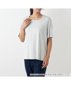 【レリアンプラスハウス/Leilian PLUS HOUSE】の【ウォッシャブル】スクエアネックカットソー 大人の最旬トレンドファッション＆コーディネート founy(ファウニー) ファッション Fashion レディースファッション Fashion for Women トップス・カットソー Cut & Sew Tops カットソー・ベーシックTシャツ Cut-and-Sewn Tops / Stretch Tees & Basics インナー Innerwear ウォッシャブル Machine Washable カットソー Cut and Sewn Top ジャケット Jacket, Outerwear スクエア Square, Square Shape デコルテ Décolleté, Neckline フロント Front, Front Design ベーシック Basic, Essential ポケット Pocket, Pocket Detail メタル Metal, Metal Parts エレガント 上品 Elegant thumbnail ライトグレー|ID: prp329100004979799 ipo3291000000037315275