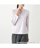 【レリアンプラスハウス/Leilian PLUS HOUSE】の【店舗人気】【ウォッシャブル】ハイネックカットソー 大人の最旬トレンドファッション＆コーディネート founy(ファウニー) ファッション Fashion レディースファッション Fashion for Women トップス・カットソー Cut & Sew Tops カットソー・ベーシックTシャツ Cut-and-Sewn Tops / Stretch Tees & Basics インナー Innerwear ウォッシャブル Machine Washable カーディガン Cardigan, Knitwear シンプル Simple, Minimal ジャケット Jacket, Outerwear ポケット Pocket, Pocket Detail 人気 Popular, Best Seller 無地 Plain, Solid Color 秋 Autumn 長袖 Long Sleeve, Full Sleeve thumbnail ラベンダー系|ID: prp329100004979802 ipo3291000000037315285