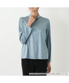 【レリアンプラスハウス/Leilian PLUS HOUSE】の【店舗人気】【ウォッシャブル】ハイネックカットソー 大人の最旬トレンドファッション＆コーディネート founy(ファウニー) ファッション Fashion レディースファッション Fashion for Women トップス・カットソー Cut & Sew Tops カットソー・ベーシックTシャツ Cut-and-Sewn Tops / Stretch Tees & Basics インナー Innerwear ウォッシャブル Machine Washable カーディガン Cardigan, Knitwear シンプル Simple, Minimal ジャケット Jacket, Outerwear ポケット Pocket, Pocket Detail 人気 Popular, Best Seller 無地 Plain, Solid Color 秋 Autumn 長袖 Long Sleeve, Full Sleeve thumbnail ロイヤルブルー|ID: prp329100004979802 ipo3291000000037315287