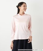 【レリアンプラスハウス/Leilian PLUS HOUSE】の【店舗人気】【ウォッシャブル】ハイネックカットソー 大人の最旬トレンドファッション＆コーディネート founy(ファウニー) ファッション Fashion レディースファッション Fashion for Women トップス・カットソー Cut & Sew Tops カットソー・ベーシックTシャツ Cut-and-Sewn Tops / Stretch Tees & Basics インナー Innerwear ウォッシャブル Machine Washable カーディガン Cardigan, Knitwear シンプル Simple, Minimal ジャケット Jacket, Outerwear ポケット Pocket, Pocket Detail 人気 Popular, Best Seller 無地 Plain, Solid Color 秋 Autumn 長袖 Long Sleeve, Full Sleeve thumbnail ピンク|ID: prp329100004979802 ipo3291000000037315289