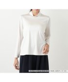 【レリアンプラスハウス/Leilian PLUS HOUSE】の【店舗人気】【ウォッシャブル】ハイネックカットソー 大人の最旬トレンドファッション＆コーディネート founy(ファウニー) ファッション Fashion レディースファッション Fashion for Women トップス・カットソー Cut & Sew Tops カットソー・ベーシックTシャツ Cut-and-Sewn Tops / Stretch Tees & Basics インナー Innerwear ウォッシャブル Machine Washable カーディガン Cardigan, Knitwear シンプル Simple, Minimal ジャケット Jacket, Outerwear ポケット Pocket, Pocket Detail 人気 Popular, Best Seller 無地 Plain, Solid Color 秋 Autumn 長袖 Long Sleeve, Full Sleeve thumbnail アイボリー|ID: prp329100004979802 ipo3291000000037315292