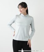 【レリアン/LEILIAN】のハイネックカットソー 大人の最旬トレンドファッション＆コーディネート founy(ファウニー) ファッション Fashion レディースファッション Fashion for Women トップス・カットソー Cut & Sew Tops カットソー・ベーシックTシャツ Cut-and-Sewn Tops / Stretch Tees & Basics インナー Innerwear ウォッシャブル Machine Washable シルク Silk, 100% Silk シンプル Simple, Minimal ジャケット Jacket, Outerwear ストレッチ Stretch, Stretchy Fabric フィット Fit, Slim Fit ベーシック Basic, Essential ポケット Pocket, Pocket Detail エレガント 上品 Elegant 秋 Autumn thumbnail グリーン|ID: prp329100004979810 ipo3291000000037315332