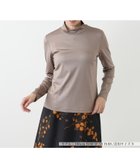 【レリアン/LEILIAN】のハイネックカットソー 大人の最旬トレンドファッション＆コーディネート founy(ファウニー) ファッション Fashion レディースファッション Fashion for Women トップス・カットソー Cut & Sew Tops カットソー・ベーシックTシャツ Cut-and-Sewn Tops / Stretch Tees & Basics インナー Innerwear ウォッシャブル Machine Washable シルク Silk, 100% Silk シンプル Simple, Minimal ジャケット Jacket, Outerwear ストレッチ Stretch, Stretchy Fabric フィット Fit, Slim Fit ベーシック Basic, Essential ポケット Pocket, Pocket Detail エレガント 上品 Elegant 秋 Autumn thumbnail ブラウン|ID: prp329100004979810 ipo3291000000037315335