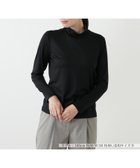 【レリアン/LEILIAN】のハイネックカットソー 大人の最旬トレンドファッション＆コーディネート founy(ファウニー) ファッション Fashion レディースファッション Fashion for Women トップス・カットソー Cut & Sew Tops カットソー・ベーシックTシャツ Cut-and-Sewn Tops / Stretch Tees & Basics インナー Innerwear ウォッシャブル Machine Washable シルク Silk, 100% Silk シンプル Simple, Minimal ジャケット Jacket, Outerwear ストレッチ Stretch, Stretchy Fabric フィット Fit, Slim Fit ベーシック Basic, Essential ポケット Pocket, Pocket Detail エレガント 上品 Elegant 秋 Autumn thumbnail ブラック|ID: prp329100004979810 ipo3291000000037315338
