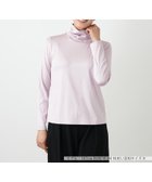 【レリアン/LEILIAN】のシルク混タートルネックカットソー 大人の最旬トレンドファッション＆コーディネート founy(ファウニー) ファッション Fashion レディースファッション Fashion for Women トップス・カットソー Cut & Sew Tops カットソー・ベーシックTシャツ Cut-and-Sewn Tops / Stretch Tees & Basics タートルネック・ハイネックトップス Turtlenecks & High-Neck Tops インナー Innerwear ウォッシャブル Machine Washable エレガント 上品 Elegant カットソー Cut and Sewn Top シルク Silk, 100% Silk ジャケット Jacket, Outerwear フィット Fit, Slim Fit ポケット Pocket, Pocket Detail 秋 Autumn thumbnail ラベンダー系|ID: prp329100004979811 ipo3291000000037315340