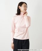 【レリアン/LEILIAN】のシルク混タートルネックカットソー 大人の最旬トレンドファッション＆コーディネート founy(ファウニー) ファッション Fashion レディースファッション Fashion for Women トップス・カットソー Cut & Sew Tops カットソー・ベーシックTシャツ Cut-and-Sewn Tops / Stretch Tees & Basics タートルネック・ハイネックトップス Turtlenecks & High-Neck Tops インナー Innerwear ウォッシャブル Machine Washable エレガント 上品 Elegant カットソー Cut and Sewn Top シルク Silk, 100% Silk ジャケット Jacket, Outerwear フィット Fit, Slim Fit ポケット Pocket, Pocket Detail 秋 Autumn thumbnail ピンク|ID: prp329100004979811 ipo3291000000037315343