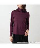 【レリアン/LEILIAN】のシルク混タートルネックカットソー 大人の最旬トレンドファッション＆コーディネート founy(ファウニー) ファッション Fashion レディースファッション Fashion for Women トップス・カットソー Cut & Sew Tops カットソー・ベーシックTシャツ Cut-and-Sewn Tops / Stretch Tees & Basics タートルネック・ハイネックトップス Turtlenecks & High-Neck Tops インナー Innerwear ウォッシャブル Machine Washable エレガント 上品 Elegant カットソー Cut and Sewn Top シルク Silk, 100% Silk ジャケット Jacket, Outerwear フィット Fit, Slim Fit ポケット Pocket, Pocket Detail 秋 Autumn thumbnail ボルドー|ID: prp329100004979811 ipo3291000000037315344