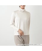 【レリアン/LEILIAN】のシルク混タートルネックカットソー 大人の最旬トレンドファッション＆コーディネート founy(ファウニー) ファッション Fashion レディースファッション Fashion for Women トップス・カットソー Cut & Sew Tops カットソー・ベーシックTシャツ Cut-and-Sewn Tops / Stretch Tees & Basics タートルネック・ハイネックトップス Turtlenecks & High-Neck Tops インナー Innerwear ウォッシャブル Machine Washable エレガント 上品 Elegant カットソー Cut and Sewn Top シルク Silk, 100% Silk ジャケット Jacket, Outerwear フィット Fit, Slim Fit ポケット Pocket, Pocket Detail 秋 Autumn thumbnail アイボリー|ID: prp329100004979811 ipo3291000000037315346