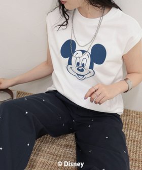 【フレディ&グロスター/FREDY&GLOSTER】の【GOOD ROCK SPEED/グッドロックスピード】MICKEYノースリーブTシャツ 大人の最旬トレンドファッション＆コーディネート founy(ファウニー) ファッション Fashion レディースファッション Fashion for Women トップス・カットソー Cut & Sew Tops キャミソール&ノースリーブ Camisoles & Sleeveless Tops シャツ・ブラウス・オフィスカジュアル Elegant Blouses & Button-Ups ロングTシャツ・Tシャツ Longline T-Shirts & Tees インナー Innerwear ウォッシュ Washed Finish ヴィンテージ Vintage Style グラフィック Graphic, Graphic Design ジャケット Jacket, Outerwear スリーブ Sleeve, Long Sleeve / Short Sleeve ノースリーブ Sleeveless, No-Sleeve フェイス Face, Facial Design プリント Print, Printed Pattern おすすめ Recommended / Our Picks 2026年 2026 2026春夏・S/S Spring/Summer 2026 SS26 |ID:prp329100004979820