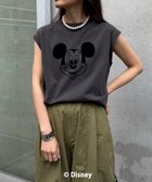 【フレディ&グロスター/FREDY&GLOSTER】の【GOOD ROCK SPEED/グッドロックスピード】MICKEYノースリーブTシャツ 大人の最旬トレンドファッション＆コーディネート founy(ファウニー) ファッション Fashion レディースファッション Fashion for Women トップス・カットソー Cut & Sew Tops キャミソール&ノースリーブ Camisoles & Sleeveless Tops シャツ・ブラウス・オフィスカジュアル Elegant Blouses & Button-Ups ロングTシャツ・Tシャツ Longline T-Shirts & Tees インナー Innerwear ウォッシュ Washed Finish ヴィンテージ Vintage Style グラフィック Graphic, Graphic Design ジャケット Jacket, Outerwear スリーブ Sleeve, Long Sleeve / Short Sleeve ノースリーブ Sleeveless, No-Sleeve フェイス Face, Facial Design プリント Print, Printed Pattern おすすめ Recommended / Our Picks 2026年 2026 2026春夏・S/S Spring/Summer 2026 SS26 thumbnail チャコールグレー|ID: prp329100004979820 ipo3291000000037315385