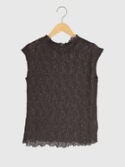 【ヴァン/Vin】のシュリンクニットノースリーブトップス 大人の最旬トレンドファッション＆コーディネート founy(ファウニー) ファッション Fashion レディースファッション Fashion for Women トップス・カットソー Cut & Sew Tops ニット Knit Tops & Sweaters キャミソール&ノースリーブ Camisoles & Sleeveless Tops おすすめ Recommended / Our Picks シンプル Simple, Minimal ノースリーブ Sleeveless, No-Sleeve thumbnail ダークブラウン|ID: prp329100004979822 ipo3291000000037315394