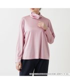 【レリアンプラスハウス/Leilian PLUS HOUSE】の【店頭人気】タートルネックカットソー【シルク混】 大人の最旬トレンドファッション＆コーディネート founy(ファウニー) ファッション Fashion レディースファッション Fashion for Women トップス・カットソー Cut & Sew Tops カットソー・ベーシックTシャツ Cut-and-Sewn Tops / Stretch Tees & Basics タートルネック・ハイネックトップス Turtlenecks & High-Neck Tops ウォッシャブル Machine Washable エレガント 上品 Elegant シルク Silk, 100% Silk ジャケット Jacket, Outerwear ストレッチ Stretch, Stretchy Fabric ドレープ Drape, Draping Fabric ベーシック Basic, Essential ポケット Pocket, Pocket Detail 人気 Popular, Best Seller 秋 Autumn thumbnail ピンク系|ID: prp329100004979834 ipo3291000000037315441