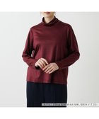 【レリアンプラスハウス/Leilian PLUS HOUSE】の【店頭人気】タートルネックカットソー【シルク混】 ボルドー|ID: prp329100004979834 ipo3291000000037352829