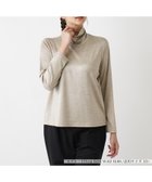 【レリアンプラスハウス/Leilian PLUS HOUSE】の【店頭人気】タートルネックカットソー【シルク混】 ベージュ|ID: prp329100004979834 ipo3291000000037352831