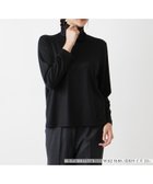 【レリアンプラスハウス/Leilian PLUS HOUSE】の【店頭人気】タートルネックカットソー【シルク混】 ブラック|ID: prp329100004979834 ipo3291000000037352834