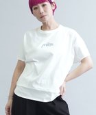【ミーテ/miite】のコットンリネンドッキングドルマン風プルオーバー 大人の最旬トレンドファッション＆コーディネート founy(ファウニー) ファッション Fashion レディースファッション Fashion for Women トップス・カットソー Cut & Sew Tops カジュアルプルオーバー・ニットトップス Pullovers & Knit Tops / Casual Pullovers イタリア Italy カットソー Cut and Sewn Top コンビ Combo, Combination Style シンプル Simple, Minimal デニム Denim, Jeans Material ドッキング Docking, Mixed Material フォルム Silhouette, Form ボトム Bottoms, Lower Wear ポケット Pocket, Pocket Detail リネン Linen, Linen Fabric リラックス Relax, Relaxed Fit ワイド Wide, Wide Fit ワーク Workwear, Utility Style おすすめ Recommended / Our Picks 夏 Summer thumbnail オフホワイト|ID: prp329100004979841 ipo3291000000037315473