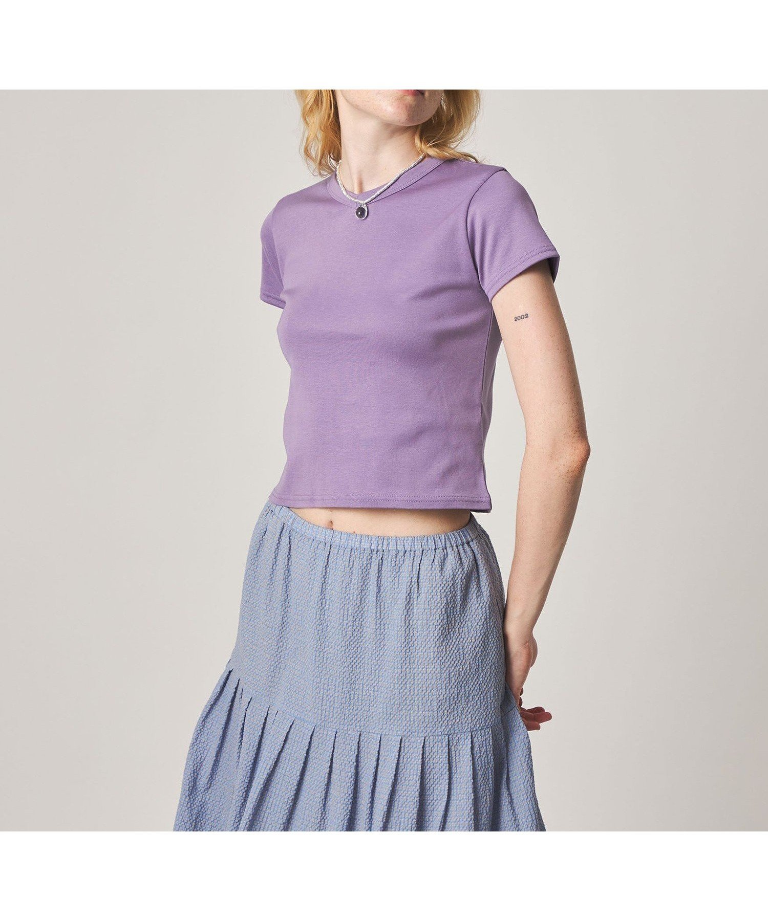 【ビューティ&ユース ユナイテッドアローズ/BEAUTY&YOUTH / UNITED ARROWS】のSteven Alan コットン フライス Tシャツ 大人の最旬トレンドファッション＆コーディネート founy(ファウニー) 　ファッション　Fashion　レディースファッション　Fashion for Women　トップス・カットソー　Cut & Sew Tops　シャツ・ブラウス・オフィスカジュアル　Elegant Blouses & Button-Ups　ロングTシャツ・Tシャツ　Longline T-Shirts & Tees　おすすめ　Recommended / Our Picks　アメリカン　American Style　コンパクト　Compact, Small Size　シンプル　Simple, Minimal　ニューヨーク　New York, NYC Style　 other-1|ID: prp329100004979848 ipo3291000000037315499