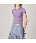 【ビューティ&ユース ユナイテッドアローズ/BEAUTY&YOUTH / UNITED ARROWS】のSteven Alan コットン フライス Tシャツ 大人の最旬トレンドファッション＆コーディネート founy(ファウニー) ファッション Fashion レディースファッション Fashion for Women トップス・カットソー Cut & Sew Tops シャツ・ブラウス・オフィスカジュアル Elegant Blouses & Button-Ups ロングTシャツ・Tシャツ Longline T-Shirts & Tees おすすめ Recommended / Our Picks アメリカン American Style コンパクト Compact, Small Size シンプル Simple, Minimal ニューヨーク New York, NYC Style thumbnail PURPLE|ID: prp329100004979848 ipo3291000000037315500