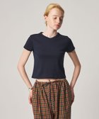 【ビューティ&ユース ユナイテッドアローズ/BEAUTY&YOUTH / UNITED ARROWS】のSteven Alan コットン フライス Tシャツ 大人の最旬トレンドファッション＆コーディネート founy(ファウニー) ファッション Fashion レディースファッション Fashion for Women トップス・カットソー Cut & Sew Tops シャツ・ブラウス・オフィスカジュアル Elegant Blouses & Button-Ups ロングTシャツ・Tシャツ Longline T-Shirts & Tees おすすめ Recommended / Our Picks アメリカン American Style コンパクト Compact, Small Size シンプル Simple, Minimal ニューヨーク New York, NYC Style thumbnail NAVY|ID: prp329100004979848 ipo3291000000037315504