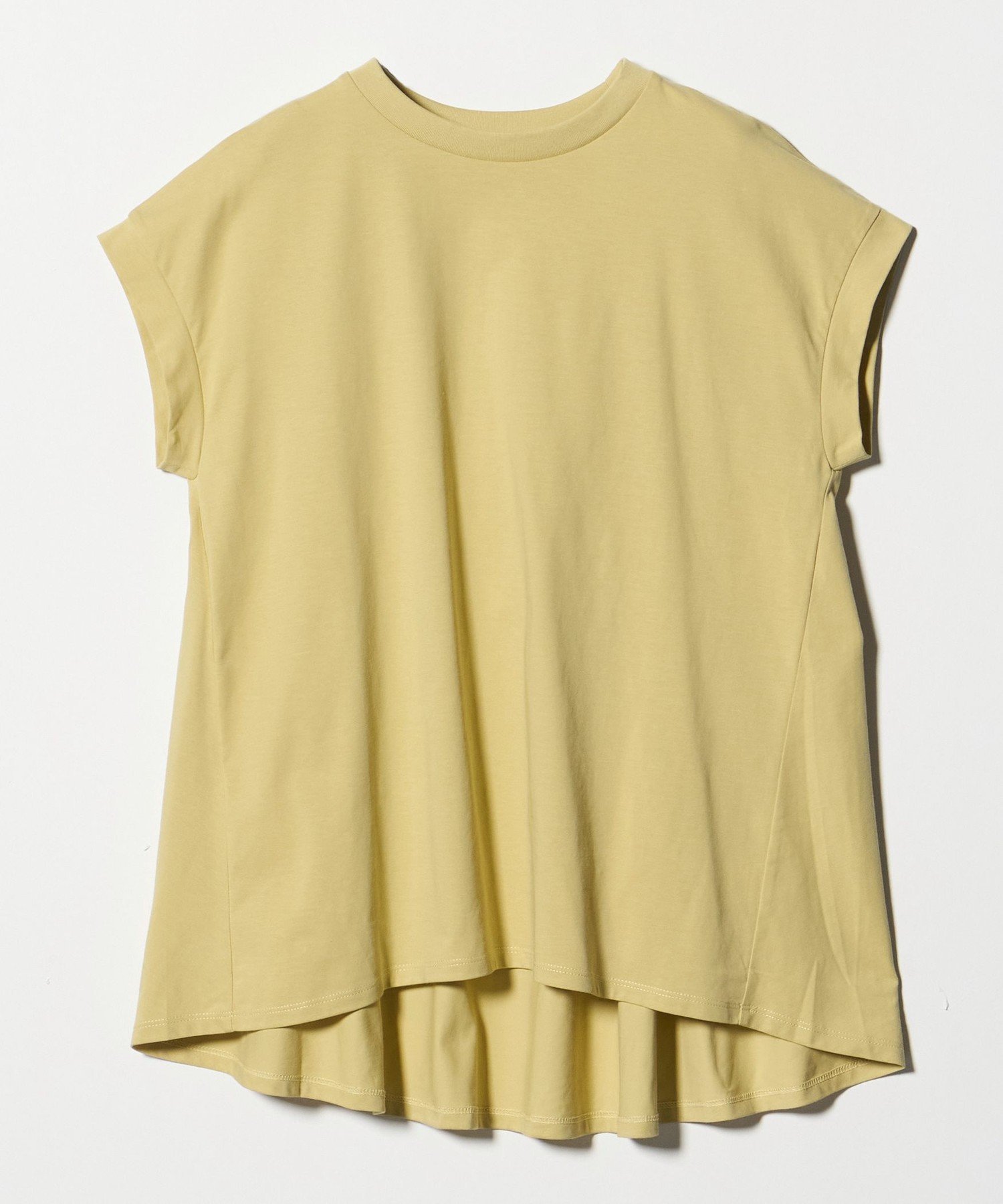 【ユナイテッドアローズ/UNITED ARROWS】のプレーティングテンジク フレア フレンチスリーブTシャツ -接触冷感・UVカット・吸水速乾- A DAY IN THE LIFE 大人の最旬トレンドファッション＆コーディネート founy(ファウニー) 　ファッション　Fashion　レディースファッション　Fashion for Women　トップス・カットソー　Cut & Sew Tops　シャツ・ブラウス・オフィスカジュアル　Elegant Blouses & Button-Ups　ロングTシャツ・Tシャツ　Longline T-Shirts & Tees　カットソー　Cut and Sewn Top　吸水　Absorbent, Quick-Dry　シンプル　Simple, Minimal　スリーブ　Sleeve, Long Sleeve / Short Sleeve　トレンド　Trend, Trending Now　定番　Standard, Basic Item　人気　Popular, Best Seller　バランス　Balance, Style Balance　パターン　Pattern, Design Print　フレア　Flare, Flared　フレンチ　French, French Style　ワイド　Wide, Wide Fit　アウトレット　Outlet / Clearance　おすすめ　Recommended / Our Picks　ビジネス 仕事 通勤　Business / Work / Commuting　 other-1|ID: prp329100004979873 ipo3291000000037315624