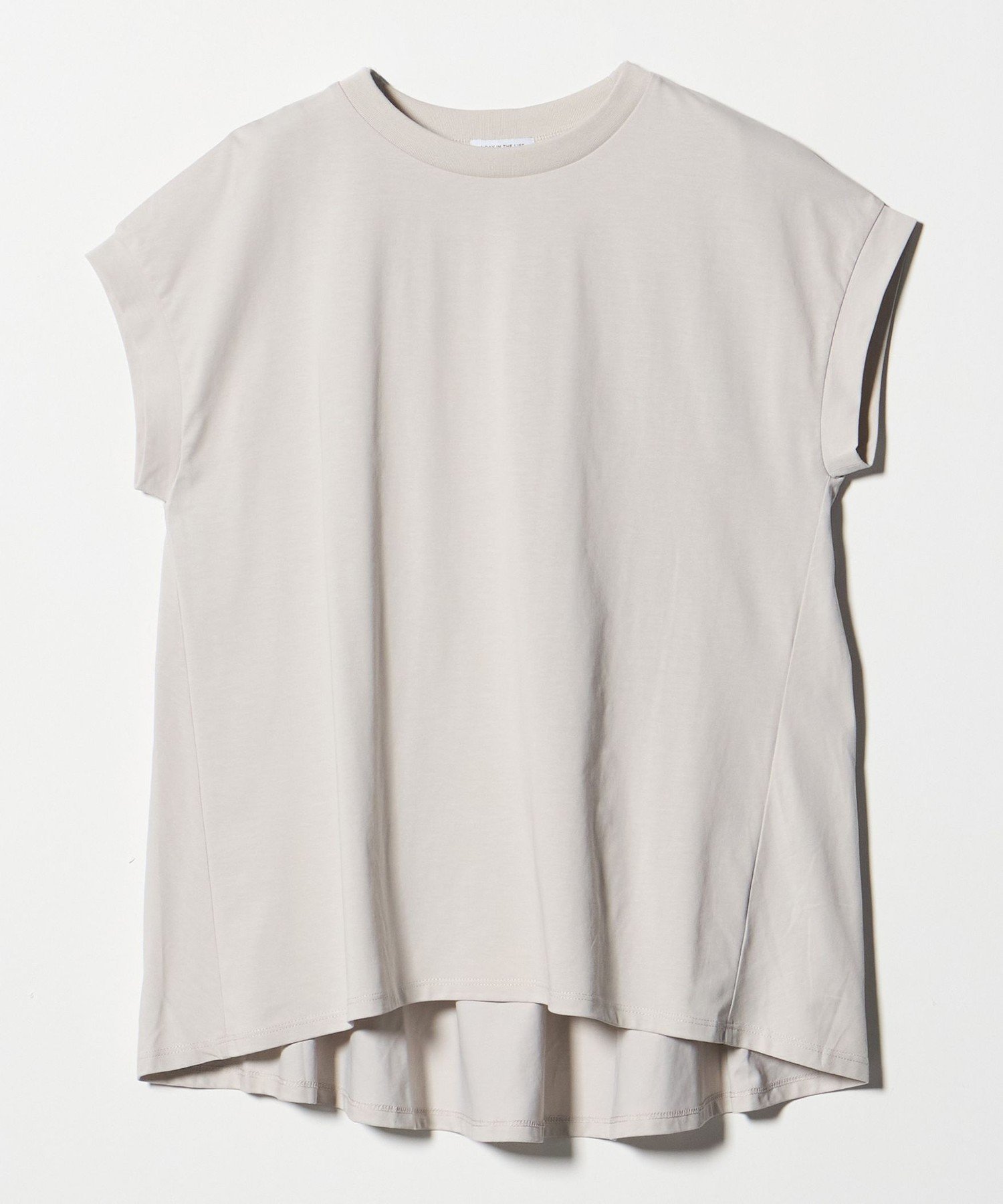 【ユナイテッドアローズ/UNITED ARROWS】のプレーティングテンジク フレア フレンチスリーブTシャツ -接触冷感・UVカット・吸水速乾- A DAY IN THE LIFE インテリア・キッズ・メンズ・レディースファッション・服の通販 founy(ファウニー) 　ファッション　Fashion　レディースファッション　Fashion for Women　トップス・カットソー　Cut & Sew Tops　シャツ・ブラウス・オフィスカジュアル　Elegant Blouses & Button-Ups　ロングTシャツ・Tシャツ　Longline T-Shirts & Tees　カットソー　Cut and Sewn Top　吸水　Absorbent, Quick-Dry　シンプル　Simple, Minimal　スリーブ　Sleeve, Long Sleeve / Short Sleeve　トレンド　Trend, Trending Now　定番　Standard, Basic Item　人気　Popular, Best Seller　バランス　Balance, Style Balance　パターン　Pattern, Design Print　フレア　Flare, Flared　フレンチ　French, French Style　ワイド　Wide, Wide Fit　アウトレット　Outlet / Clearance　おすすめ　Recommended / Our Picks　ビジネス 仕事 通勤　Business / Work / Commuting　NATURAL|ID: prp329100004979873 ipo3291000000037315628