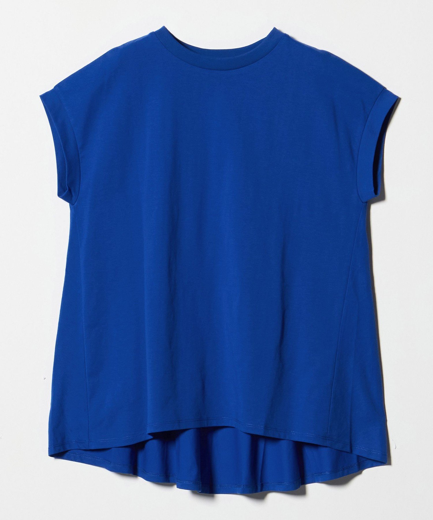 【ユナイテッドアローズ/UNITED ARROWS】のプレーティングテンジク フレア フレンチスリーブTシャツ -接触冷感・UVカット・吸水速乾- A DAY IN THE LIFE インテリア・キッズ・メンズ・レディースファッション・服の通販 founy(ファウニー) 　ファッション　Fashion　レディースファッション　Fashion for Women　トップス・カットソー　Cut & Sew Tops　シャツ・ブラウス・オフィスカジュアル　Elegant Blouses & Button-Ups　ロングTシャツ・Tシャツ　Longline T-Shirts & Tees　カットソー　Cut and Sewn Top　吸水　Absorbent, Quick-Dry　シンプル　Simple, Minimal　スリーブ　Sleeve, Long Sleeve / Short Sleeve　トレンド　Trend, Trending Now　定番　Standard, Basic Item　人気　Popular, Best Seller　バランス　Balance, Style Balance　パターン　Pattern, Design Print　フレア　Flare, Flared　フレンチ　French, French Style　ワイド　Wide, Wide Fit　アウトレット　Outlet / Clearance　おすすめ　Recommended / Our Picks　ビジネス 仕事 通勤　Business / Work / Commuting　COBALT|ID: prp329100004979873 ipo3291000000037315629