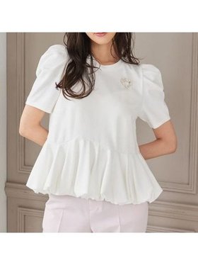 【セルフォード/CELFORD】の【洗える】【WEB・一部店舗限定カラー】バルーンヘムアシンメトリーポンチトップス 大人の最旬トレンドファッション＆コーディネート founy(ファウニー) ファッション Fashion レディースファッション Fashion for Women トップス・カットソー Cut & Sew Tops ウェーブ Wavy Pattern 洗える Machine Washable ストレッチ Stretch, Stretchy Fabric ストレート Straight, Straight Cut スマート Smart, Elegant バルーン Balloon, Balloon Silhouette フォルム Silhouette, Form プレート Plate, Dish ペプラム Peplum, Flared Hem おすすめ Recommended / Our Picks |ID:prp329100004979874