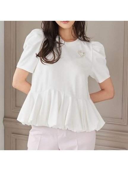 【セルフォード/CELFORD】の【洗える】【WEB・一部店舗限定カラー】バルーンヘムアシンメトリーポンチトップス 大人の最旬トレンドファッション＆コーディネート founy(ファウニー) 　ファッション　Fashion　レディースファッション　Fashion for Women　トップス・カットソー　Cut & Sew Tops　ウェーブ　Wavy Pattern　洗える　Machine Washable　ストレッチ　Stretch, Stretchy Fabric　ストレート　Straight, Straight Cut　スマート　Smart, Elegant　バルーン　Balloon, Balloon Silhouette　フォルム　Silhouette, Form　プレート　Plate, Dish　ペプラム　Peplum, Flared Hem　おすすめ　Recommended / Our Picks　 other-1|ID: prp329100004979874 ipo3291000000037315631