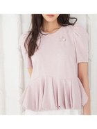 【セルフォード/CELFORD】の【洗える】【WEB・一部店舗限定カラー】バルーンヘムアシンメトリーポンチトップス 大人の最旬トレンドファッション＆コーディネート founy(ファウニー) ファッション Fashion レディースファッション Fashion for Women トップス・カットソー Cut & Sew Tops ウェーブ Wavy Pattern 洗える Machine Washable ストレッチ Stretch, Stretchy Fabric ストレート Straight, Straight Cut スマート Smart, Elegant バルーン Balloon, Balloon Silhouette フォルム Silhouette, Form プレート Plate, Dish ペプラム Peplum, Flared Hem おすすめ Recommended / Our Picks thumbnail LPNK[061]|ID: prp329100004979874 ipo3291000000037315633