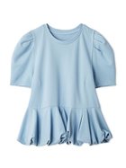 【セルフォード/CELFORD】の【洗える】【WEB・一部店舗限定カラー】バルーンヘムアシンメトリーポンチトップス 大人の最旬トレンドファッション＆コーディネート founy(ファウニー) ファッション Fashion レディースファッション Fashion for Women トップス・カットソー Cut & Sew Tops ウェーブ Wavy Pattern 洗える Machine Washable ストレッチ Stretch, Stretchy Fabric ストレート Straight, Straight Cut スマート Smart, Elegant バルーン Balloon, Balloon Silhouette フォルム Silhouette, Form プレート Plate, Dish ペプラム Peplum, Flared Hem おすすめ Recommended / Our Picks thumbnail SAX[083]|ID: prp329100004979874 ipo3291000000037315634