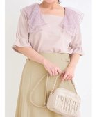 【ジェイ アンド シュプール/Re J&SUPURE】のチェックラッフルカラートップス 大人の最旬トレンドファッション＆コーディネート founy(ファウニー) ファッション Fashion レディースファッション Fashion for Women トップス・カットソー Cut & Sew Tops おすすめ Recommended / Our Picks アクセサリー Fashion Accessories ギンガム Gingham, Gingham Fabric サンダル Sandals, Summer Shoes スリーブ Sleeve, Long Sleeve / Short Sleeve ダウン Down, Puffer チェック Check, Plaid, Tartan チュール Tulip, Tulip Motif デコルテ Décolleté, Neckline デニム Denim, Jeans Material フェミニン Feminine, Girly thumbnail ピンク|ID: prp329100004979876 ipo3291000000037315642