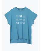 【ルディックパーク/LUDIC PARK】のドックイラストTシャツ 大人の最旬トレンドファッション＆コーディネート founy(ファウニー) ファッション Fashion レディースファッション Fashion for Women トップス・カットソー Cut & Sew Tops シャツ・ブラウス・オフィスカジュアル Elegant Blouses & Button-Ups ロングTシャツ・Tシャツ Longline T-Shirts & Tees おすすめ Recommended / Our Picks イラスト Illustration デニム Denim, Jeans Material 犬 Dog thumbnail サックス|ID: prp329100004979877 ipo3291000000037315647