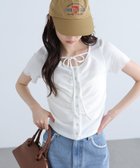 【フリーズマート/FREE'S MART】のフロントギャザーデコルテ半袖カットソー 大人の最旬トレンドファッション＆コーディネート founy(ファウニー) ファッション Fashion レディースファッション Fashion for Women トップス・カットソー Cut & Sew Tops カットソー・ベーシックTシャツ Cut-and-Sewn Tops / Stretch Tees & Basics おすすめ Recommended / Our Picks カットソー Cut and Sewn Top ギャザー Gathered, Ruffled フィット Fit, Slim Fit 人気 Popular, Best Seller 半袖 Short Sleeve, Half Sleeve thumbnail ホワイト|ID: prp329100004979895 ipo3291000000037315723