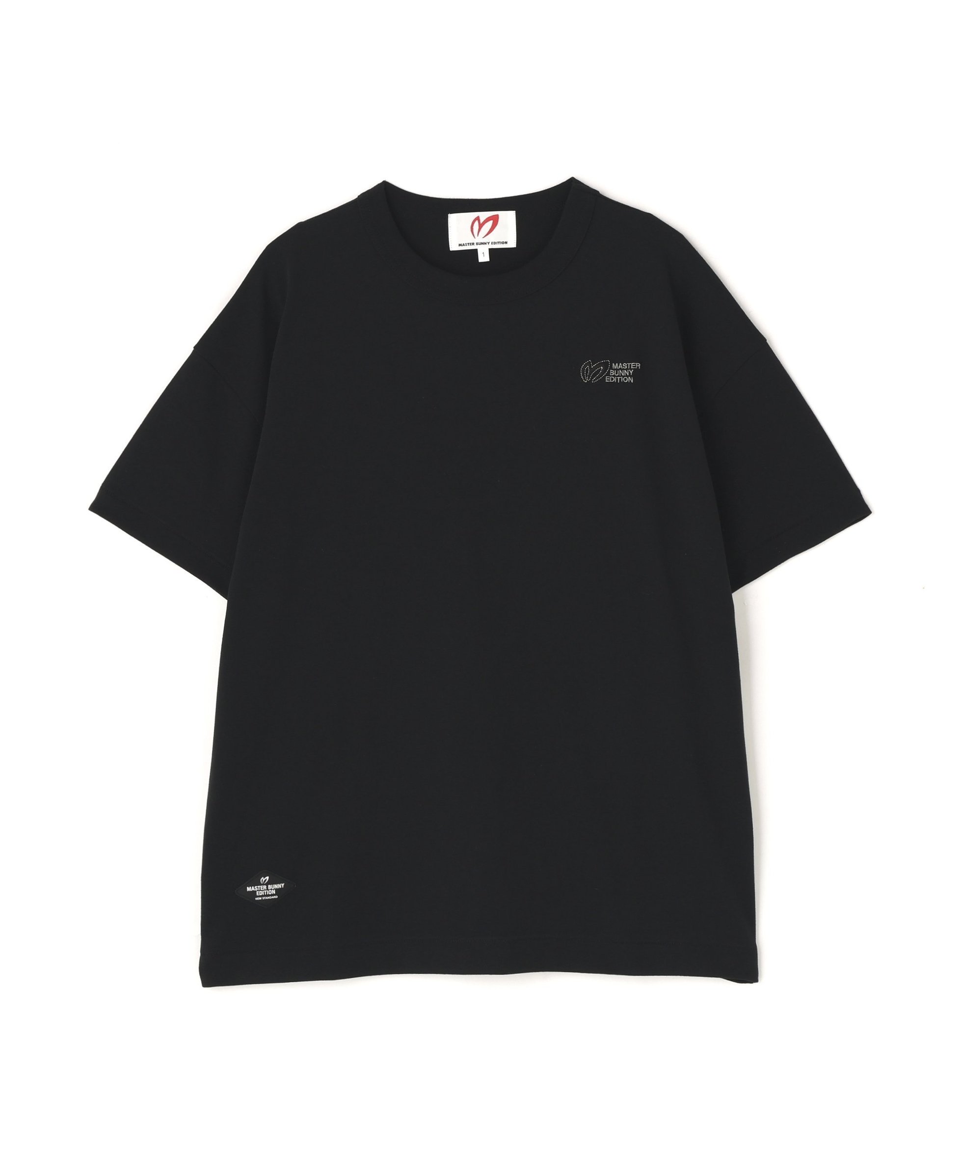 【マスターバニーエディション/MASTER BUNNY EDITION】のストレッチジャージ半袖Tシャツ インテリア・キッズ・メンズ・レディースファッション・服の通販 founy(ファウニー) 　ファッション　Fashion　レディースファッション　Fashion for Women　トップス・カットソー　Cut & Sew Tops　シャツ・ブラウス・オフィスカジュアル　Elegant Blouses & Button-Ups　ロングTシャツ・Tシャツ　Longline T-Shirts & Tees　ゴルフ　Golf　ストレッチ　Stretch, Stretchy Fabric　半袖　Short Sleeve, Half Sleeve　ブラック|ID: prp329100004979896 ipo3291000000037315726
