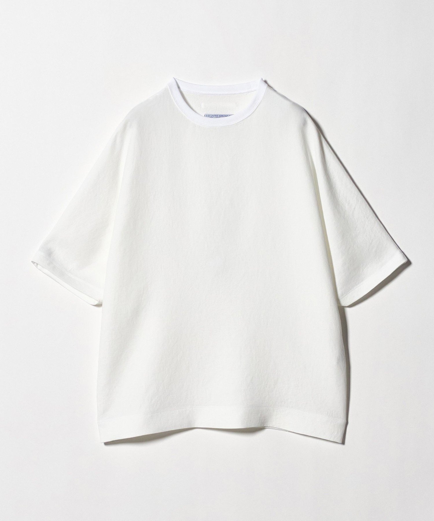 【ユナイテッドアローズ/UNITED ARROWS】のD.O UNITED ARROWS BY DAISUKE OBANA for WOMEN I D/SL CREW TEE 26SS/Tシャツ インテリア・キッズ・メンズ・レディースファッション・服の通販 founy(ファウニー) 　ファッション　Fashion　レディースファッション　Fashion for Women　トップス・カットソー　Cut & Sew Tops　シャツ・ブラウス・オフィスカジュアル　Elegant Blouses & Button-Ups　ロングTシャツ・Tシャツ　Longline T-Shirts & Tees　エレガント 上品　Elegant　コレクション　Collection, Seasonal Line　シンプル　Simple, Minimal　セットアップ　Set-Up, Coordinated Outfit　バランス　Balance, Style Balance　フラット　Flat, Flat Shoes　ルーズ　Loose, Oversized　ワイド　Wide, Wide Fit　おすすめ　Recommended / Our Picks　2026年　2026　2026春夏・S/S　Spring/Summer 2026 SS26　WHITE|ID: prp329100004979908 ipo3291000000037315768