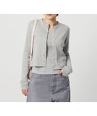 【ビューティ&ユース ユナイテッドアローズ/BEAUTY&YOUTH / UNITED ARROWS】のコットン パターンメッシュ カーディガン ウォッシャブル MD.GRAY|ID: prp329100004979930 ipo3291000000037315861